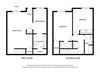Village Green_2 Bedroom Floor Plan